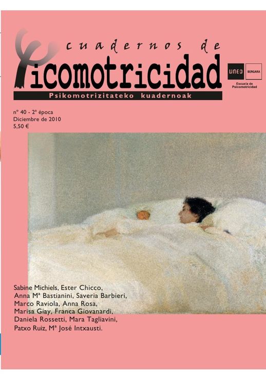 Portada del número 40 de Cuadernos de Psicomotricidad